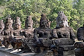 Angkor Thom - the South Gate - Asuras 